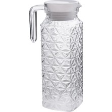 B Baosity Su Sürahisi Sürahi Kolu Damlanmayan Carafe Elmas Kettle 1100ML (Yurt Dışından)