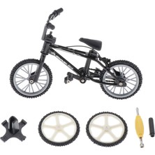 B Baosity Mini Danışma Gadget Bmx Bisiklet Modeli Parmak Kurulu Bisiklet Oyuncak Set X1 Siyah (Yurt Dışından)