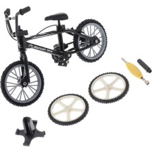 B Baosity Mini Danışma Gadget Bmx Bisiklet Modeli Parmak Kurulu Bisiklet Oyuncak Set X1 Siyah (Yurt Dışından)