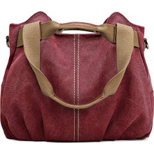 Olevs Kadın Casual Hobo Tuval Günlük Cüzdan Üst Kolu Omuz Çantası (Yurt Dışından)