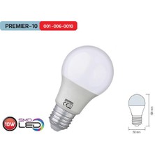 Horoz Premier-10  10W LED Ampül 1000LM Beyaz Işık 10 Adet