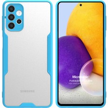 Microsonic Samsung Galaxy A72 Kılıf Paradise Glow Turkuaz