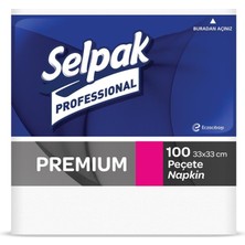 Selpak Professional Peçete 33 cm x 33 cm 100'LÜ Paket