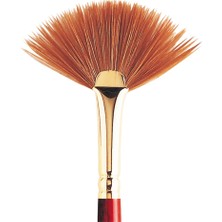 Winsor & Newton : Sceptre Gold : 808 Serisi Uzun Sap Yelpaze Fırça No : 2