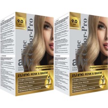 Alix 50ML Kit Saç Boyası 9.0 Sarı (2 Li Set)