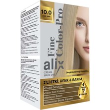 Alix 50ML Kit Saç Boyası 10.0 Açık Sarı (5 Li Set)