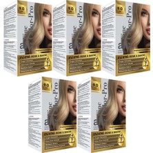 Alix 50ML Kit Saç Boyası 9.0 Sarı (5 Li Set)