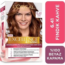 L'Oréal Paris Loreal Paris Marka: L'oreal Paris Excellence Loreal Excellence 6-41 Fındık Kahvesi Saç Boyası Kategori: Saç Boyası