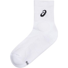 Asics VOLLEY SOCK Unisex Beyaz Çorap - 152238-0001