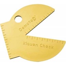 Demotec Tırnak ve Pençe Ölçme Diski Tırnak Bakımı