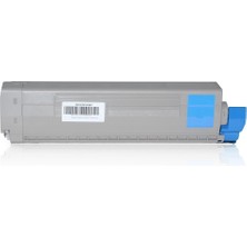 Toner Türk Oki C822 Muadil Toner Mavi 44844627