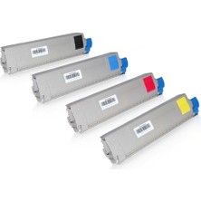 Toner Türk Oki 46490632 C532 Muadil Toner Set A Plus / C542 / MC563 / MC573