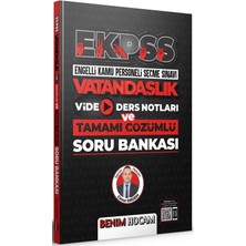 Benim Hocam Yayınları  EKPSS Vatandaşlık Video Ders Notları ve Tamamı Çözümlü Soru Bankası