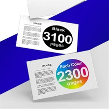 Toner Ofisi Canon CRG-054H 4'lü Yüksek Kapasite Muadil Toner Seti