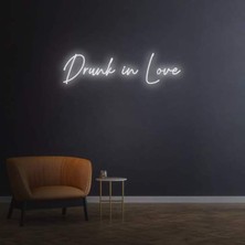 Honey Concept Drunk In Love Neon Duvar Yazısı Dekoratif Duvar Aydinlatmasi Gece Lambası