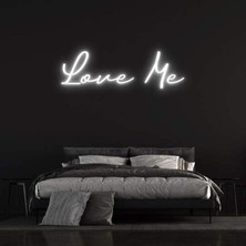 Honey Concept Love Me Neon Duvar Yazısı Dekoratif Duvar Aydinlatmasi Gece Lambası