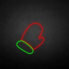 Honey Concept Yılbaşı Eldiveni Neon Duvar Yazısı Dekoratif Duvar Aydinlatmasi Gece Lambası