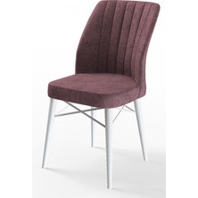 Canisa Concept Flex Serisi Gürgen Ayaklı Sandalye , Ayaklar Beyaz