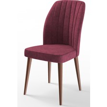 Canisa Concept Canisa Etra Serisi Gürgen Ayaklı Sandalye, Ayaklar Ceviz