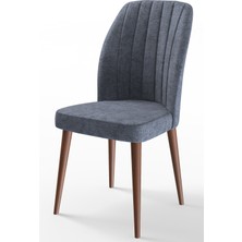 Canisa Concept Canisa Etra Serisi Gürgen Ayaklı Sandalye, Ayaklar Ceviz