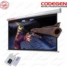 Codegen Ex-18 180X180 Motorlu Kumandalı Perde