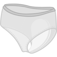 Hipps Underwear Supercare Yoğun Koruma Regl Külodu - Siyah - Hipps Regl Külodu