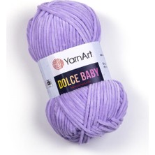 YARNART DOLCE BABY - KADİFE, BEBEK EL ÖRGÜ İPİ - 744