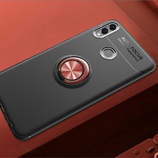 MobaxAksesuar Huawei Honor 8c Kılıf Yüzüklü Magnetli Ravel Case