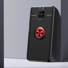 MobaxAksesuar Xiaomi Redmi Note 9 5g Kılıf Yüzüklü Magnetli Ravel Case