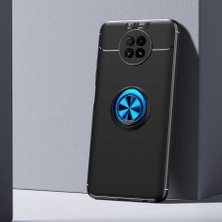 MobaxAksesuar Xiaomi Redmi Note 9 5g Kılıf Yüzüklü Magnetli Ravel Case