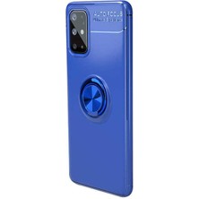 MobaxAksesuar Samsung Galaxy S20 Plus Kılıf Yüzüklü Magnetli Ravel Case