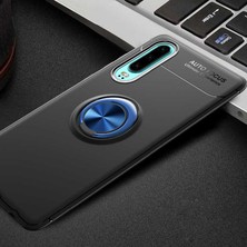 MobaxAksesuar Huawei P30 Kılıf Yüzüklü Magnetli Ravel Case