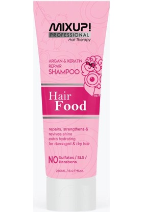 Mixup Hair Food Argan-Keratin Saç Besin Şampuanı 250 ml