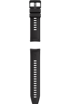 Huawei Watch Gt Series (46MM) Fluoroelastomer Kayış Siyah