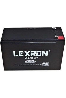 Lexron 12 Volt 9 Ah Amper Kuru Tip Akü