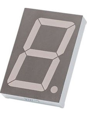 Sanec 20MM Display- Ortak Anot 7 Segment Yeşil