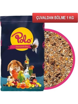 Polo Karışık Kemirgen Yemi (Çuvaldan Bölme) 1 kg