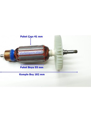 Makita Maki̇ta Tipi Uc 4020 Endüvi̇ Rotor Kollektör