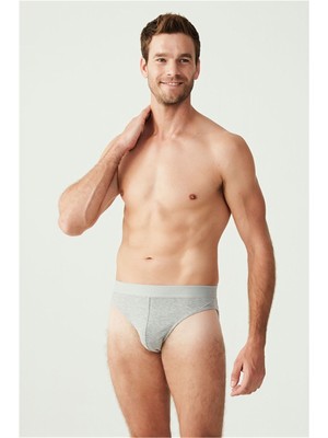 U.S. Polo Assn. 80177 Erkek 3'lü Slip-Grimelanj