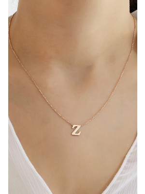 Lieza Jewelry Gümüş Harf Kolye