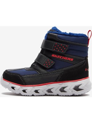 Skechers HYPNO-FLASH 2.0-STREET BREEZE Küçük Erkek Çocuk Lacivert Işıklı Bot - 90588N NVBK