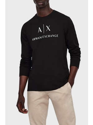 Armani Exchange Pamuklu Slim Fit T Shirt Erkek T Shirt 8nztch Z8H4Z 1200