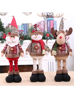 Bdz Mall 3pc Navidad Noel Dekorasyon Santa Elk (Yurt Dışından)