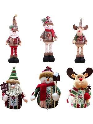 Bdz Mall 3pc Navidad Noel Dekorasyon Santa Elk (Yurt Dışından)