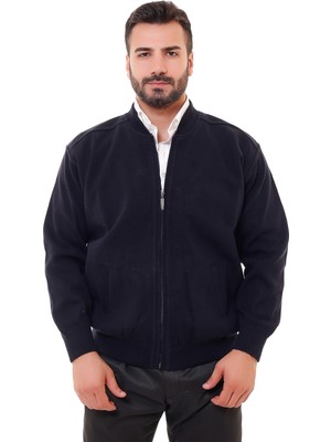 Karbey Triko Çelik Örgü Battal Astarlı Erkek Hırka