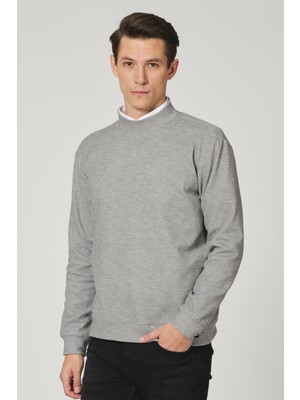 Alexander Gardi Alexandergardı Yarım Boğazlı Sweatshirt (E21-72903)