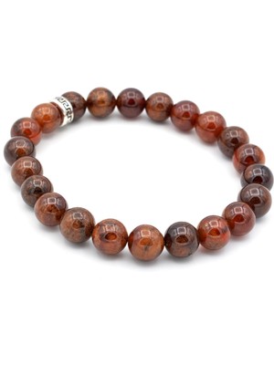 Murty99 Hakiki Doğal Spessartin Garnet Bileklik