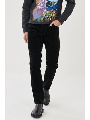 Wrangler Texas Slim Fit Dar Kesim Normal Bel Esnek Jean Kot Pantolon