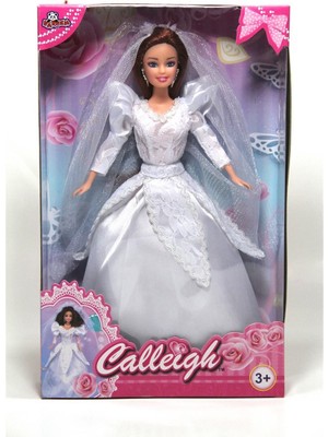 Vardem Kutulu Gelinlikli Bebek Oyuncak 28 cm BB-66215