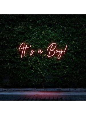 Honey Concept It's A Boy Neon Duvar Yazısı Dekoratif Duvar Aydinlatmasi Gece Lambası